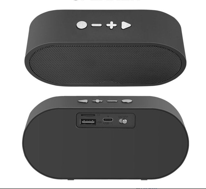 Bluetooth Speaker with Built in Wi-Fi Security Camera -Clearance