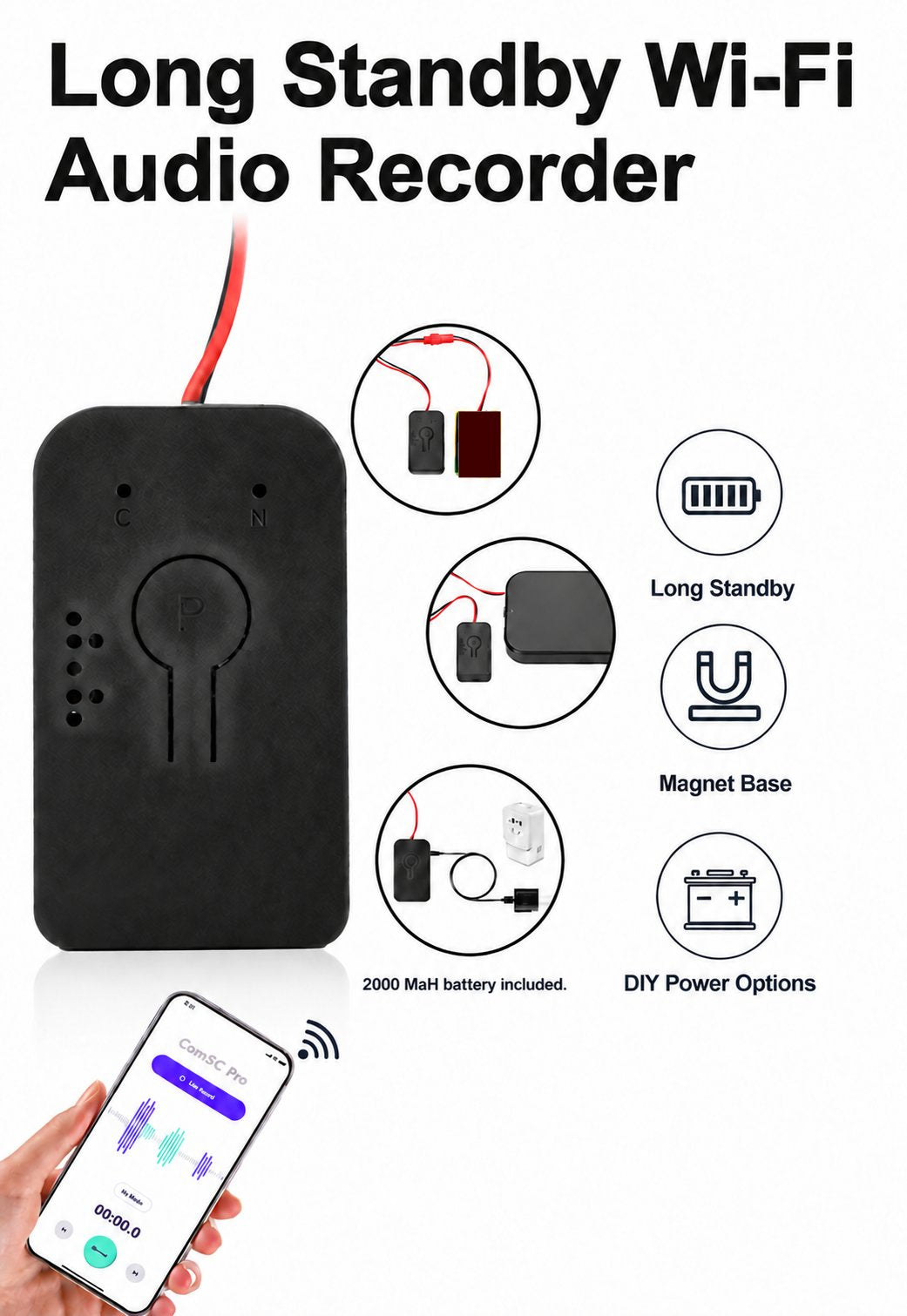 Eyetek Remote Wi-Fi Audio Recorder