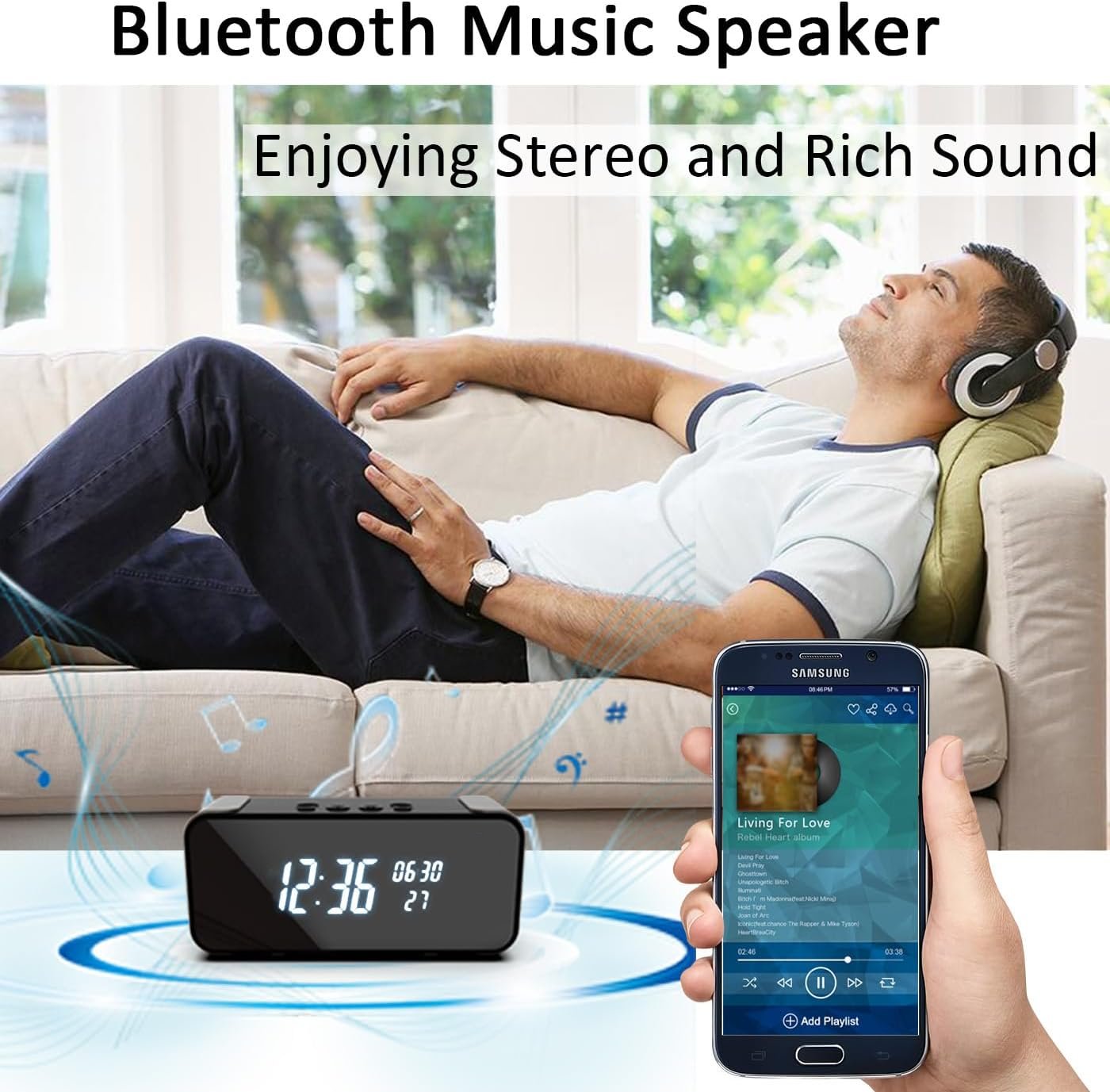 Alarm Clock Camera Wi-Fi