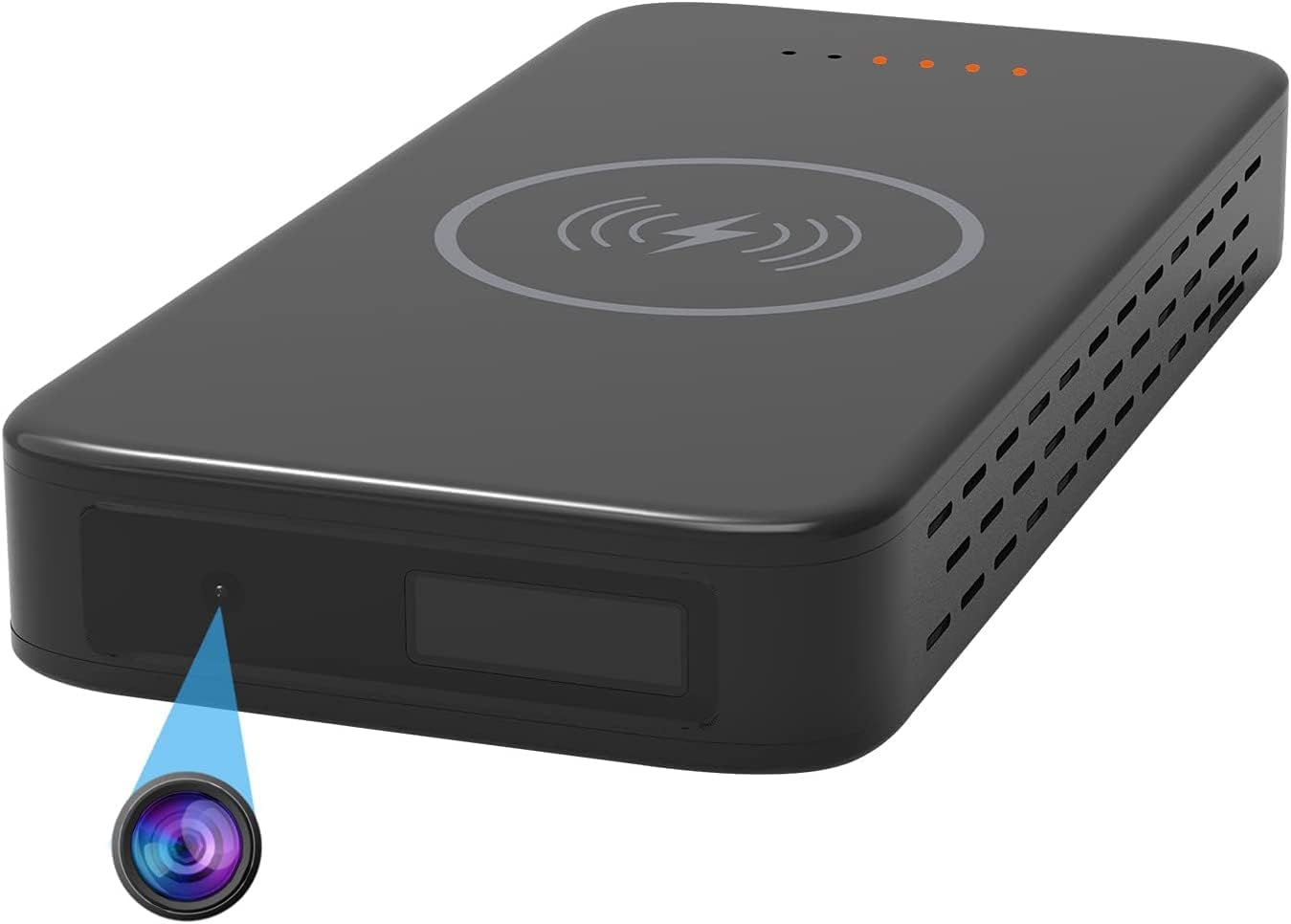 2K Wireless Charging Power Bank Camera