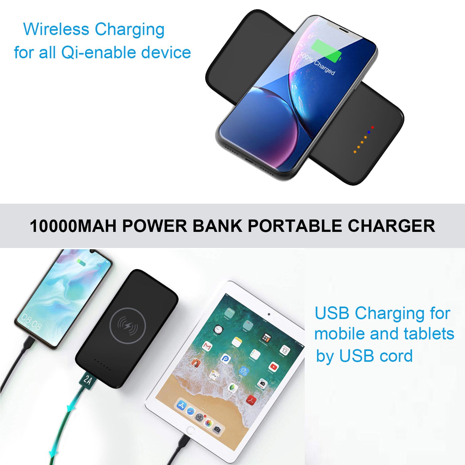 Wireless Wi-Fi Power Bank Camera